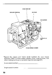 Honda Generator EG3500X Owners Manual page 12