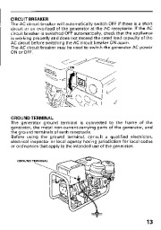 Honda Generator EG3500X Owners Manual page 15