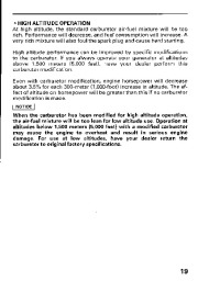 Honda Generator EG3500X Owners Manual page 21