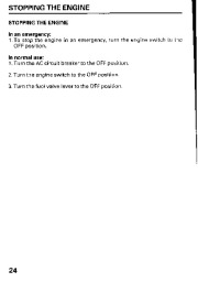 Honda Generator EG3500X Owners Manual page 26