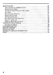 Honda Generator EG3500X Owners Manual page 6