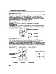 Honda Generator EM5000is EM7000is Owners Manual page 16