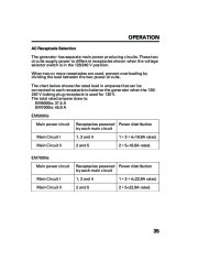 Honda Generator EM5000is EM7000is Owners Manual page 37