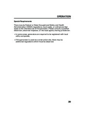 Honda Generator EM5000is EM7000is Owners Manual page 41