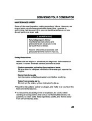 Honda Generator EM5000is EM7000is Owners Manual page 43
