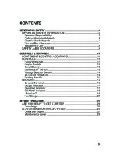 Honda Generator EM5000is EM7000is Owners Manual page 5