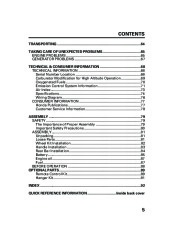 Honda Generator EM5000is EM7000is Owners Manual page 7