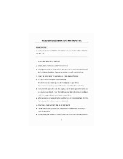 All Power America 2000 APG3014 Generator Owners Manual page 4