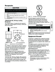 Briggs And Stratton 040248 Generator Owners Manual page 15