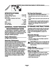 Generac Megeforce 6500 Generator Owners Manual page 12