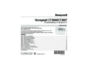 Honeywell CT3600 CT3697 Programmable Thermostat Owners Guide page 1