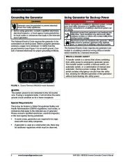 Honeywell HW1000i HW2000i Generator Owners Manual page 12