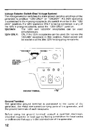 Honda Generator EB6500 Owners Manual page 14