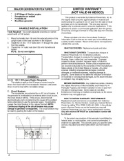 Coleman Powermate PM0422505 Generator Owners Manual page 2