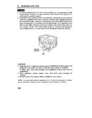 Honda Generator EB5000X Owners Manual page 18