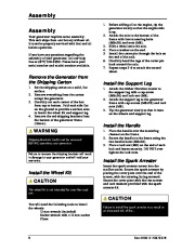 Champion 3000 3500 Generator Owners Manual page 12