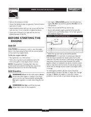 Generac 4000XL Generator Owners Manual page 5