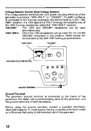Honda Generator EB6500SX Owners Manual page 14