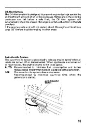 Honda Generator EB6500SX Owners Manual page 15