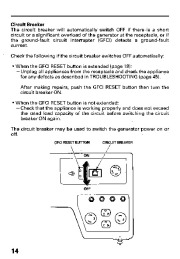 Honda Generator EB6500SX Owners Manual page 16