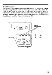 Honda Generator EB6500SX Owners Manual page 17