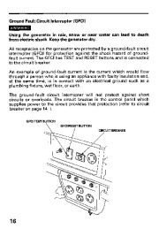 Honda Generator EB6500SX Owners Manual page 18