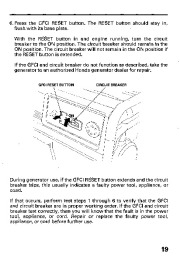 Honda Generator EB6500SX Owners Manual page 21