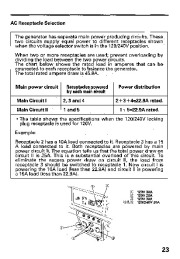 Honda Generator EB6500SX Owners Manual page 25