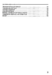 Honda Generator EB6500SX Owners Manual page 5