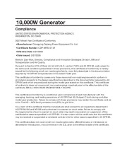 All Power America 10000 APG3090 Generator Owners Manual page 32