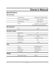 All Power America 10000 APG3090 Generator Owners Manual page 33