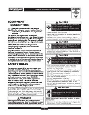Generac 4000EXL Generator Owners Manual page 2