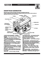 Generac 4000EXL Generator Owners Manual page 4