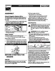 Generac 4000EXL Generator Owners Manual page 5