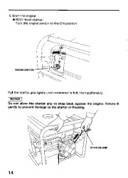 Honda Generator EM3800SX EM5000SX EM6500SX Owners Manual page 16