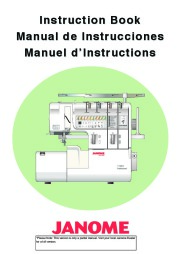 Janome 1100D Sewing Machine Instruction Owners Manual page 1