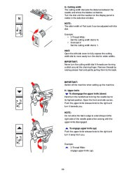 Janome 1100D Sewing Machine Instruction Owners Manual page 27