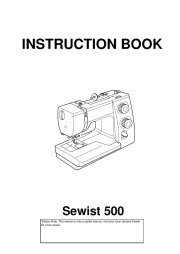 Janome Sewist 500 Sewing Machine Instruction Owners Manual page 1