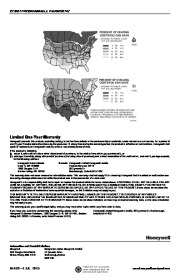 Honeywell CT3451 Programmable Thermostat Owners Guide page 12