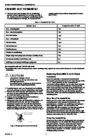 Honeywell CT3451 Programmable Thermostat Owners Guide page 2