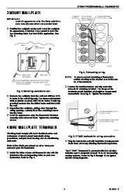 Honeywell CT3451 Programmable Thermostat Owners Guide page 3