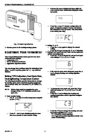 Honeywell CT3451 Programmable Thermostat Owners Guide page 6