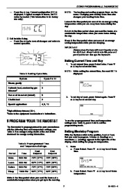 Honeywell CT3451 Programmable Thermostat Owners Guide page 7