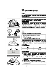 Yamaha EF1000A Generator Owners Manual page 15
