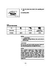 Yamaha EF1000A Generator Owners Manual page 18