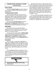 Coleman Powermate PM402511 Generator Owners Manual page 15