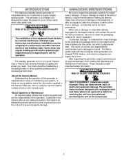 Coleman Powermate PM402511 Generator Owners Manual page 5