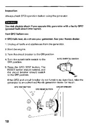 Honda Generator EB11000 Owners Manual page 20