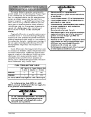 Coleman Powermate PM401211 PM400911 Generator Owners Manual page 13
