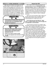 Coleman Powermate PM401211 PM400911 Generator Owners Manual page 14